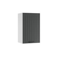 HÄNGESCHRANK Fame-Line Anthrazit Landhaus 45 cm - Anthrazit/Weiß, Holzwerkstoff (45/72/34.1cm) - Vicco