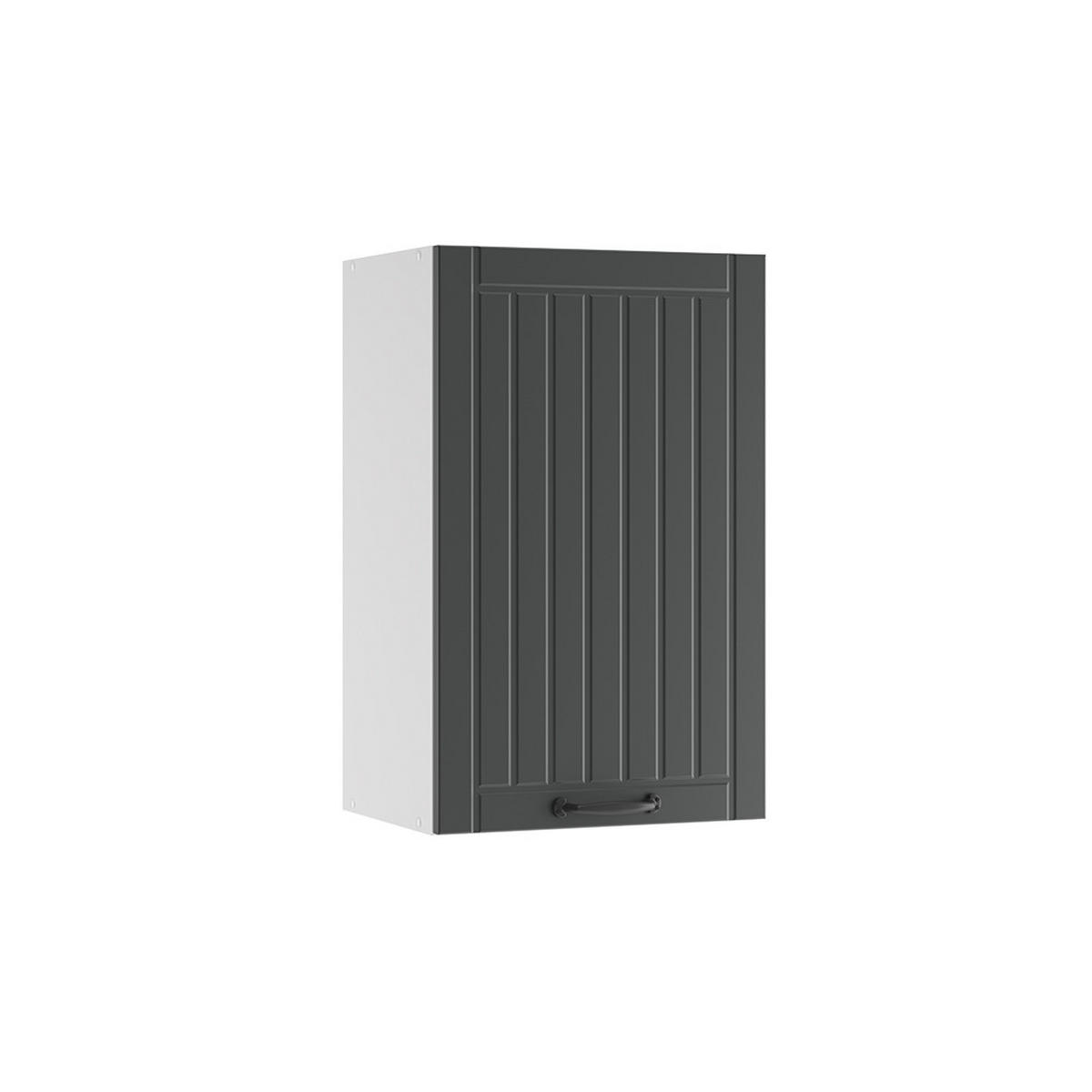 HÄNGESCHRANK Fame-Line Anthrazit Landhaus 45 cm - Anthrazit/Weiß, Holzwerkstoff (45/72/34.1cm) - Vicco