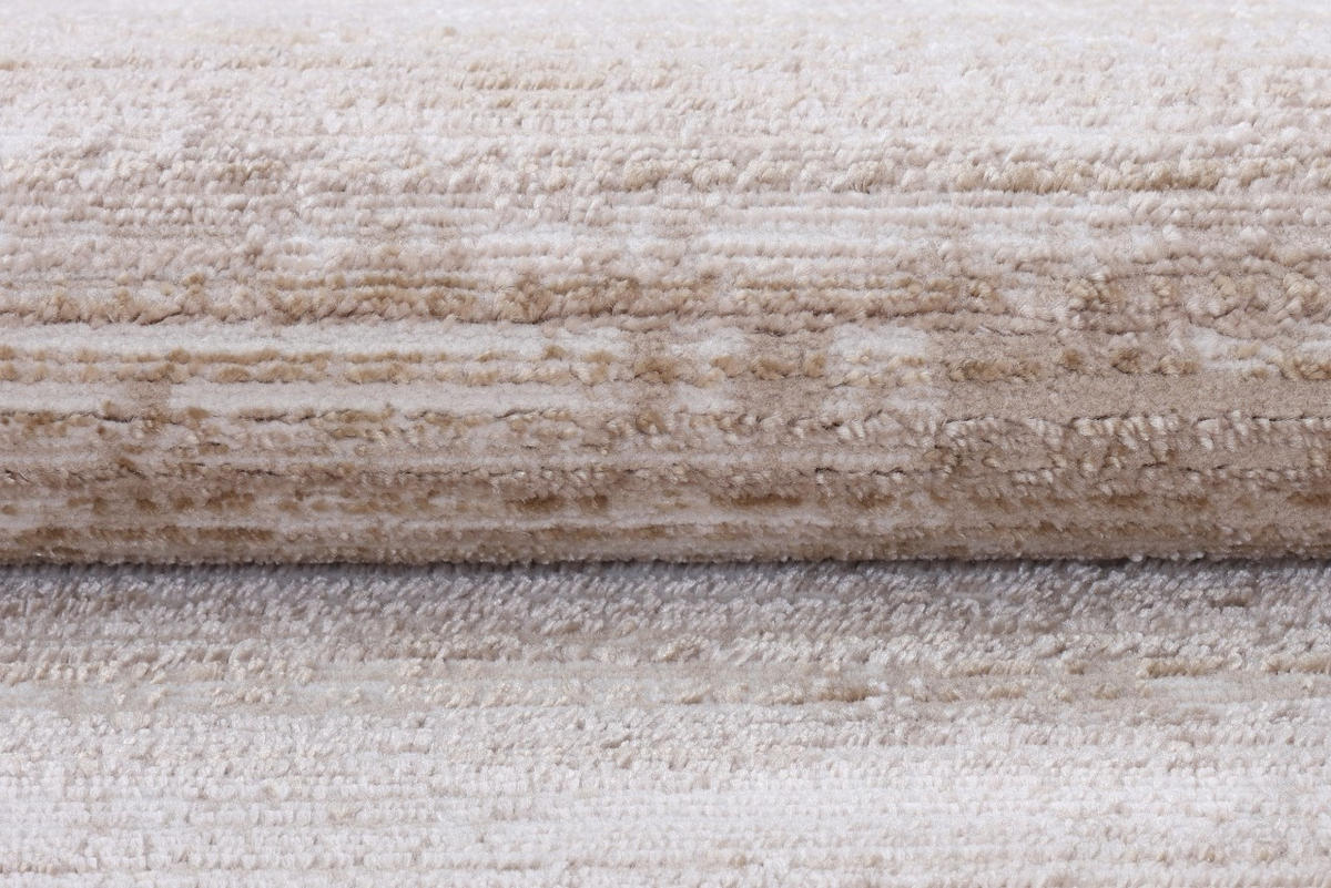 KOBEREC béžový hnedý krémový - 140 x 200 cm - béžová, textil (140/200cm) - Mazovia