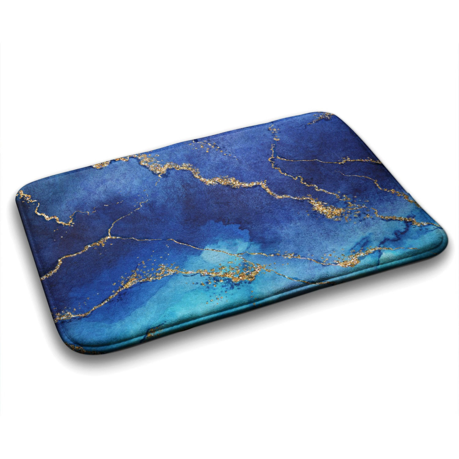 Tulup Badteppich Blau 75x45 cm