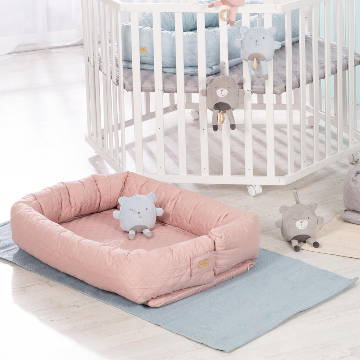 BABYLOUNGE roba Style rosa - Rosa, Textil (87/60cm) - Roba