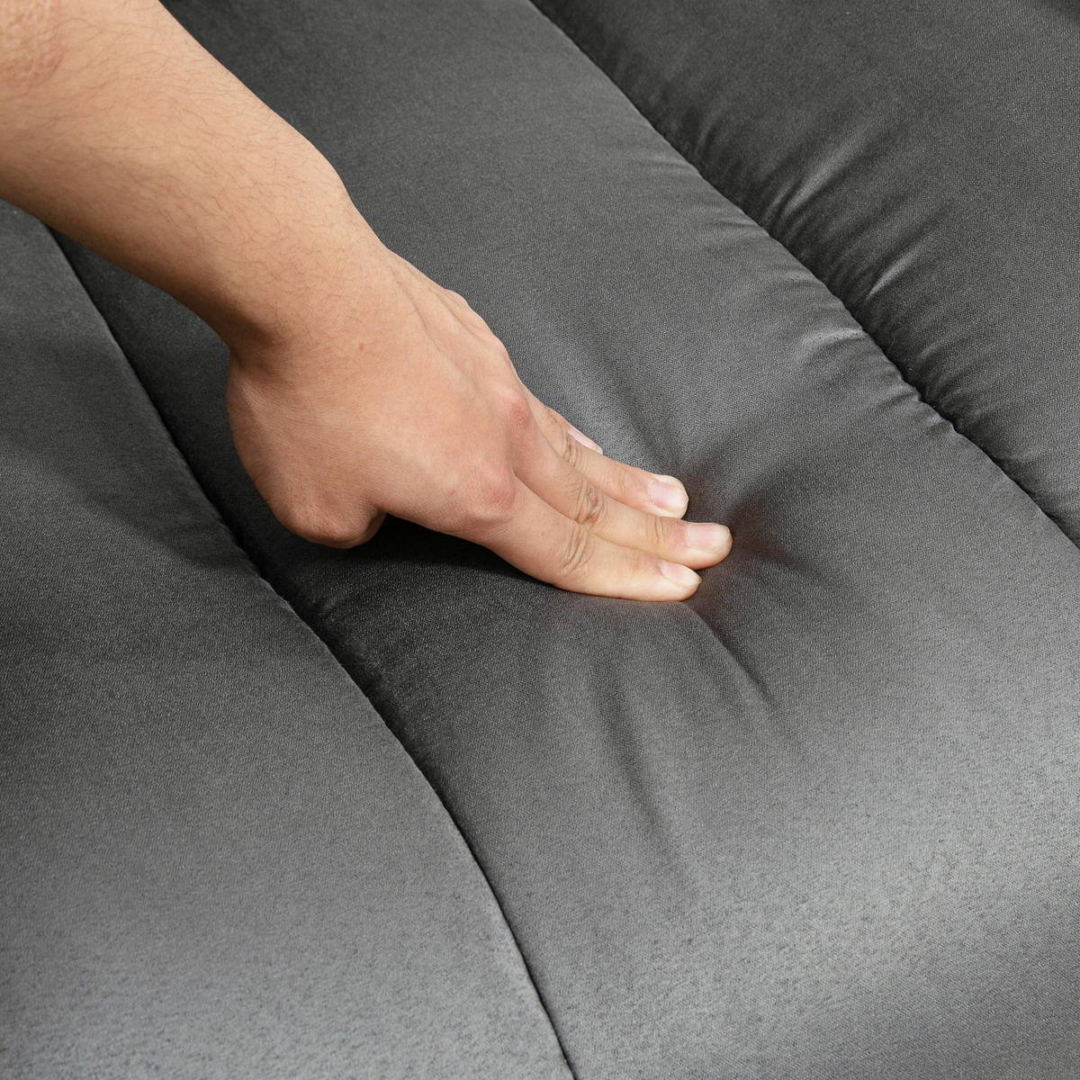 RELAXSESSEL DE-15362 elektrisch verstellbar mit Aufstehhilfe Grau - Hellgrau, Metall (93/105/96cm) - ComfortXL