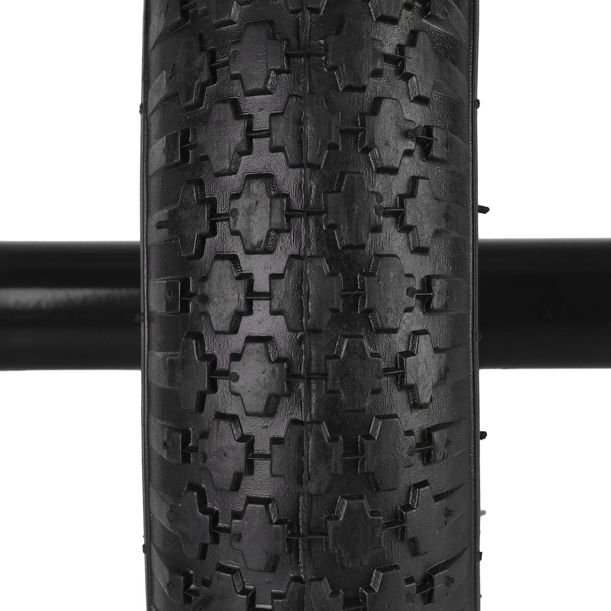 SCHUBKARRENRAD - Schwarz, Kunststoff/Metall (19/37/19cm) - Relaxdays