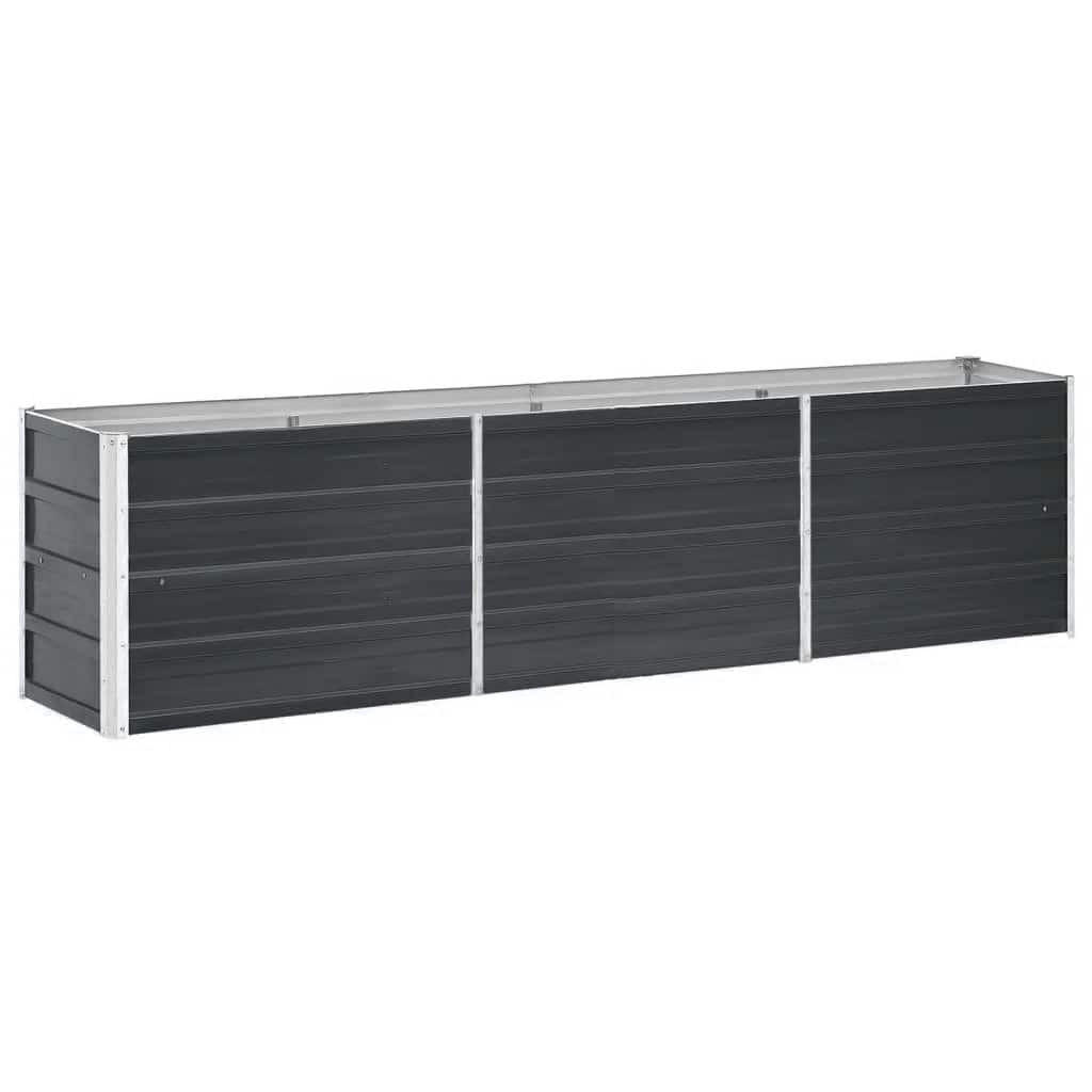 Deluke Hochbeet Anthrazit 240x45x40 cm