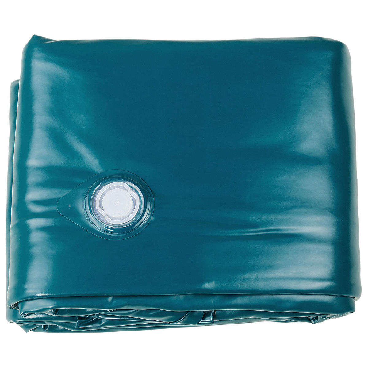 WASSERBETTMATRATZE Voll beruhigt 180/200/20 cm Mono - Blau, Textil (180/200cm) - Beliani