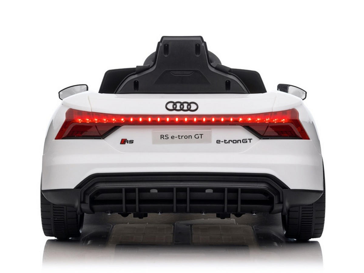 KINDER ELEKTROAUTO Audi RS e-tron GT Weiß - Weiß, Kunststoff (103/58/41cm) - TPFLiving