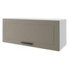 KLAPPHÄNGESCHRANK Kvantum W4B/90-AV Beige Matt / Weiß Matt 90 / 32,5 / 36cm - Beige/Weiß, Holz/Holzwerkstoff (90/36/32.5cm) - Feldmann-Wohnen