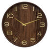 WANDUHR Ivana Ø 55 cm - Braun, Holzwerkstoff (55/55/5.5cm) - Atmosphera Createur d´interieur