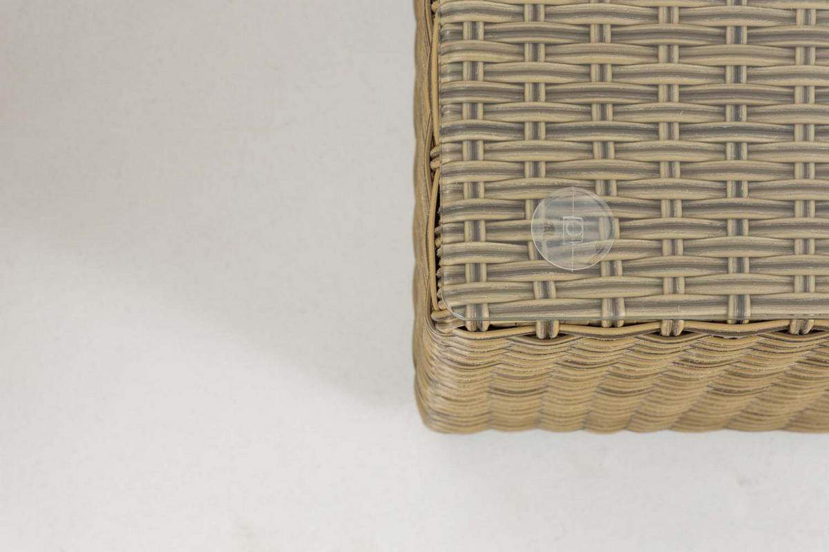 GARTENTISCH Genesis natura - Naturfarben, Kunststoff (34/55/55cm) - TPFGarden