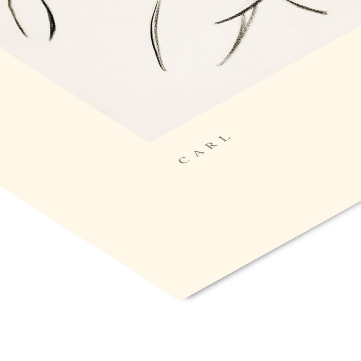 POSTER mit Rahmen Arch Atelier - Carl Newman 02 - Eichefarben/Naturfarben, Holz/Papier (50/70cm) - Poster&Frame