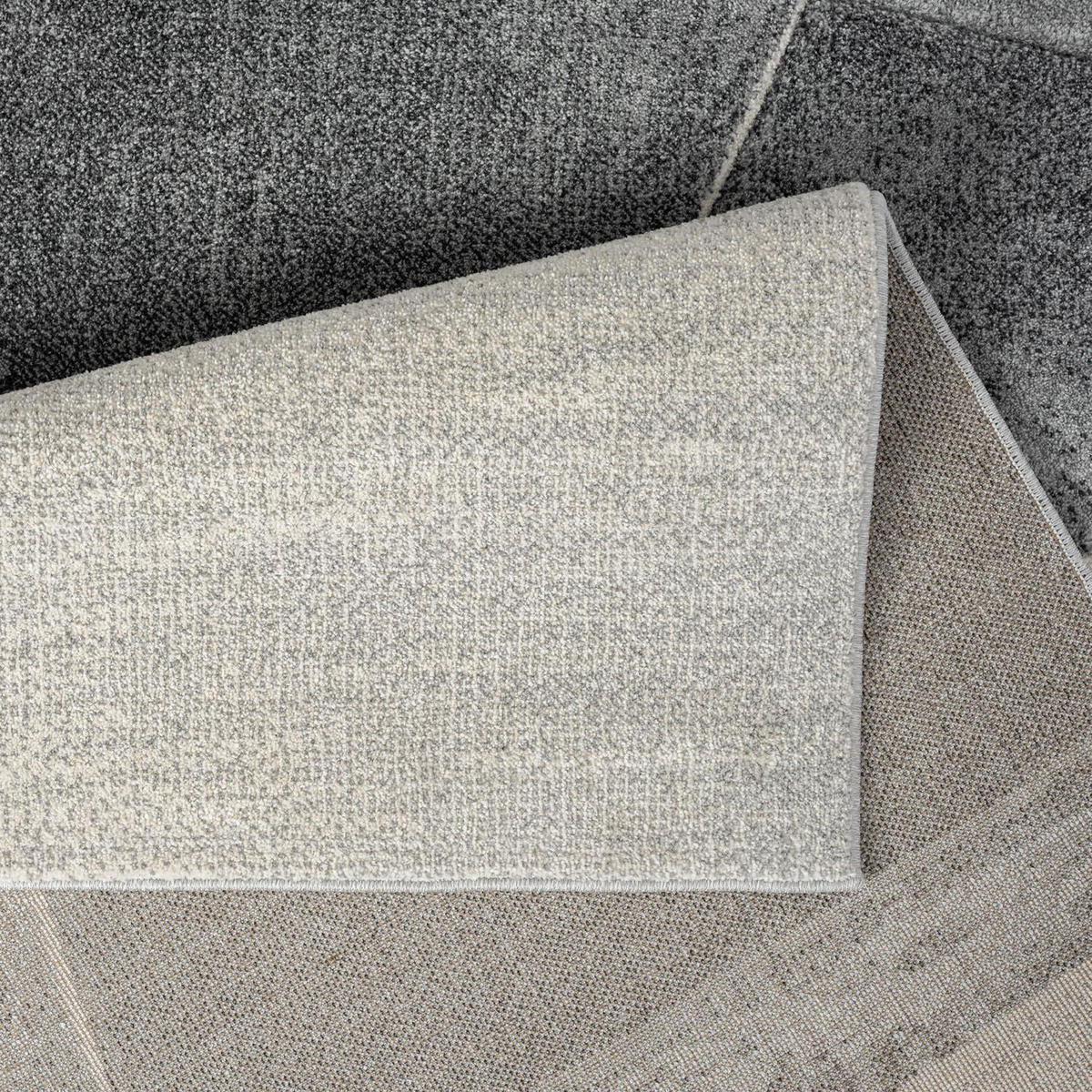 KURZFLOR-TEPPICH Bonito 9053 Grau 200x290 cm - Grau, Textil (200/290cm) - carpet city