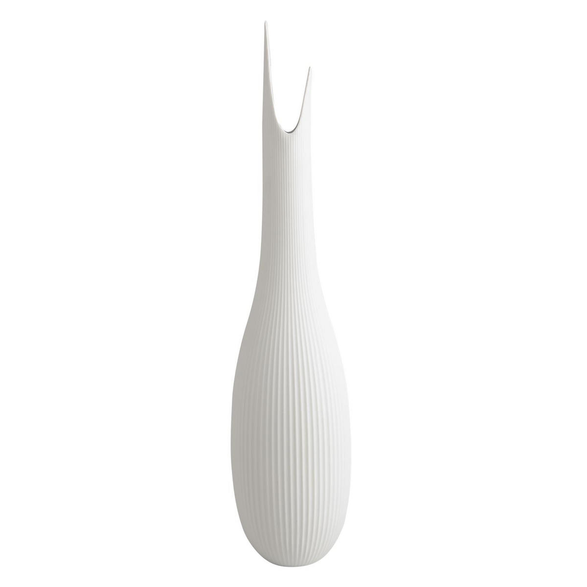 VASE Studio 8 Pure Raindrop weiß 51 cm - Weiß, Keramik (51cm) - Goebel