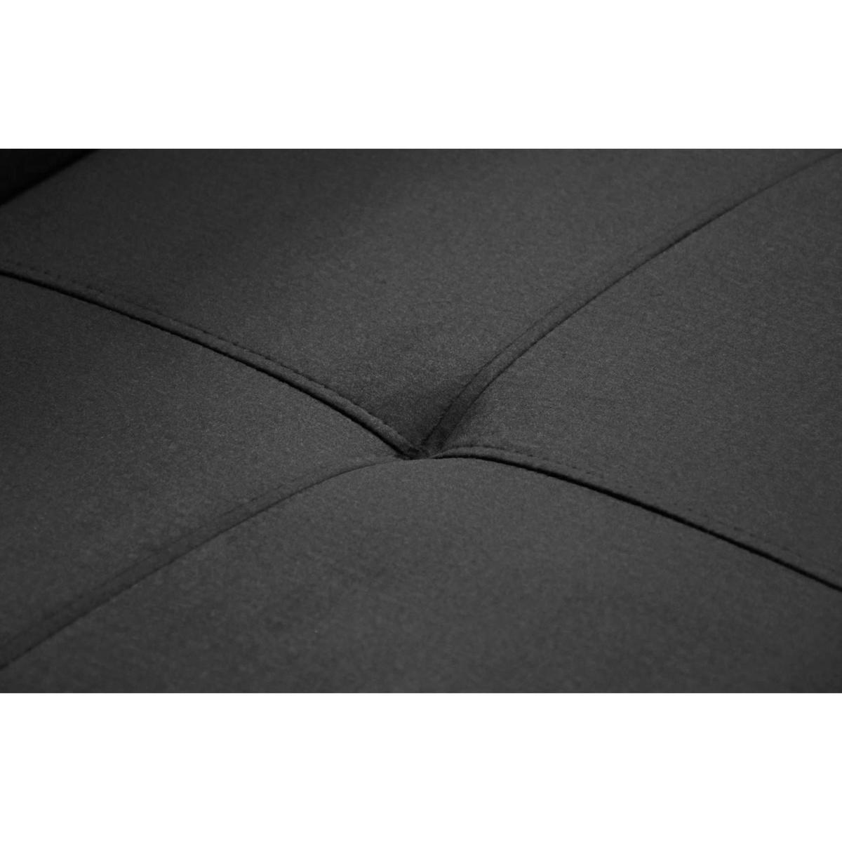 ECKSCHLAFSOFA Vild verstellbaren Kopfstützen, Grau, rechts - Chromfarben/Grau, Textil (275/203cm) - Beautysofa