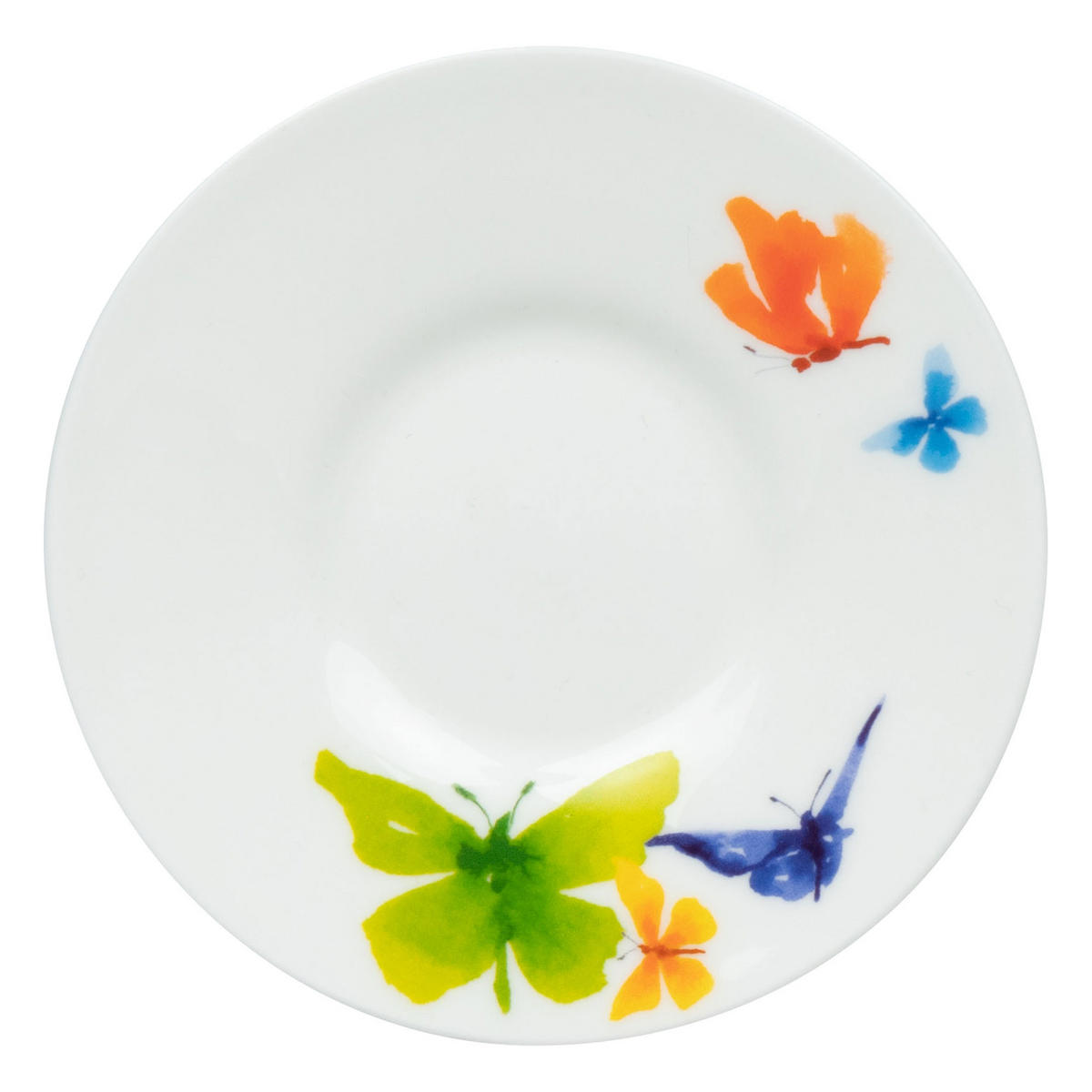 ESPRESSOTASSE Victoria Lowe - Butterfly mit Untertasse, - Naturfarben, Keramik (0.095L) - Könitz