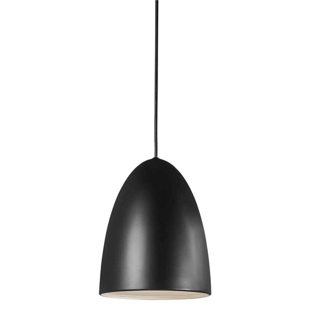 PENDELLEUCHTE NEXUS Schwarz - Schwarz, Metall (10/10/25.4cm) - Design for the people