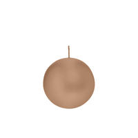 KUGELKERZEN Caramel Ø 80 mm, 6 Stück - Beige, Paraffin (8/8/8cm) - Wiedemann Kerzen