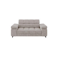 SOFA 2-Sitzer LORD-S1 194x97x90 cm Hellgrau Chenille - Hellgrau, Holzwerkstoff/Textil (194/90/97cm) - ALTDECOR