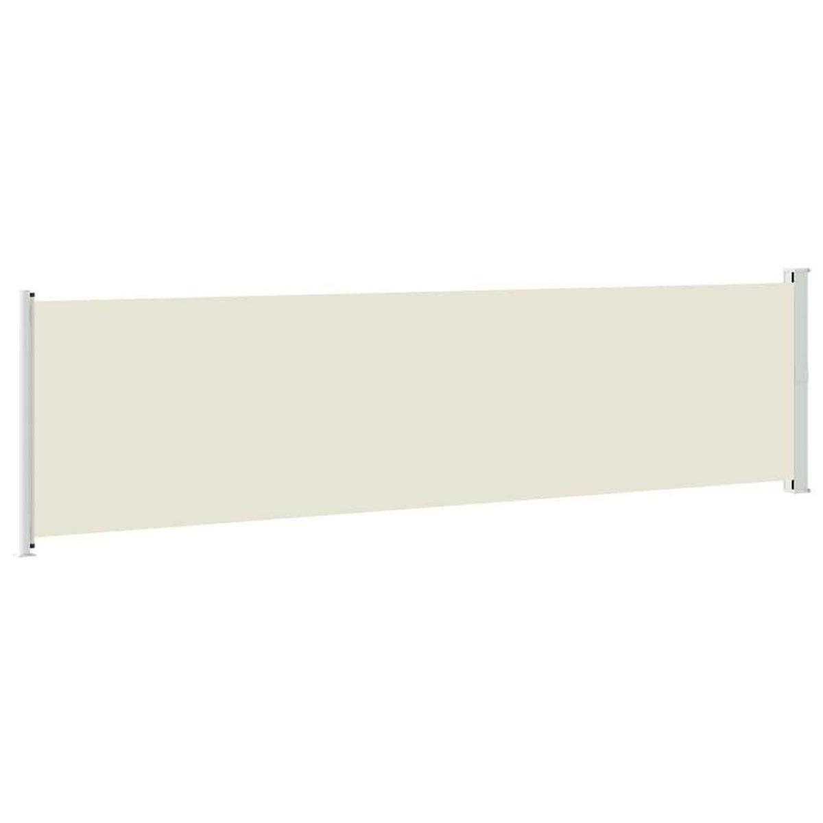 SEITENMARKISE Ausziehbar 600/160 Cm Creme - Creme, Textil (600/160/600cm) - vidaXL