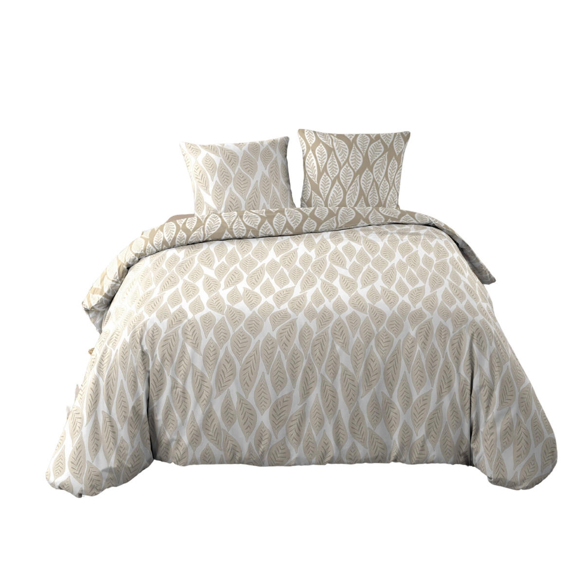 BETTWÄSCHE Mareva 240/220 cm - Beige, Naturmaterialien (220/240cm) - Douceur d´intérieur