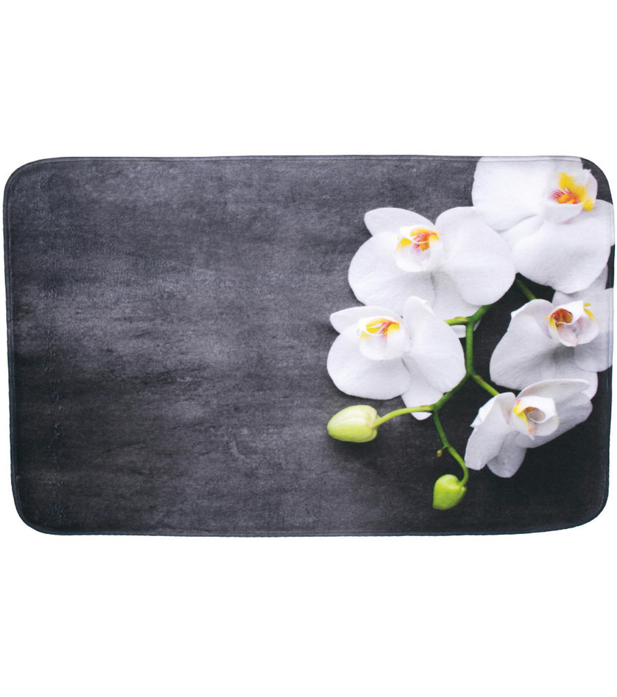 BADTEPPICH Pretty 70 x 110 cm - Grau, Textil (70/110cm) - Sanilo