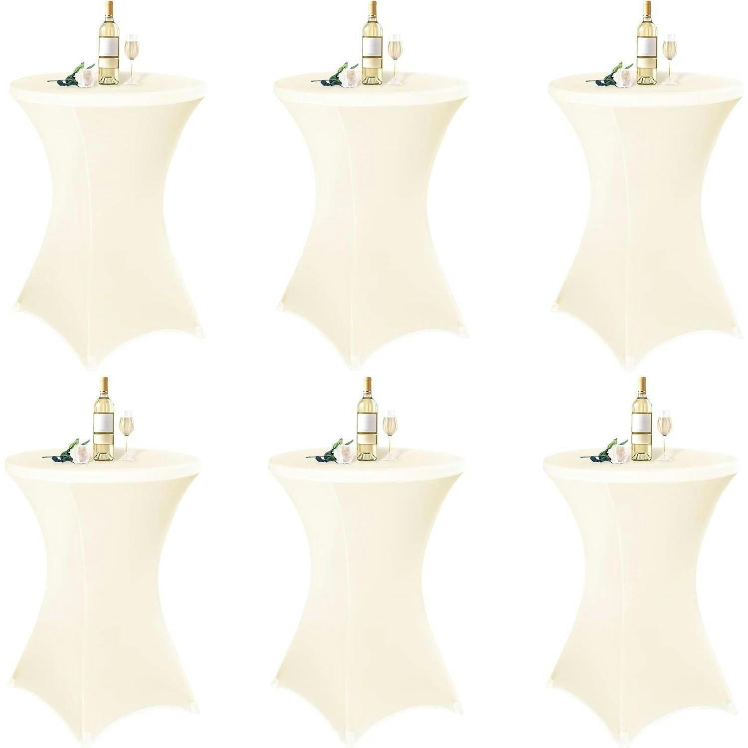 XXXLutz Stehtischhusse Creme 80x110 cm