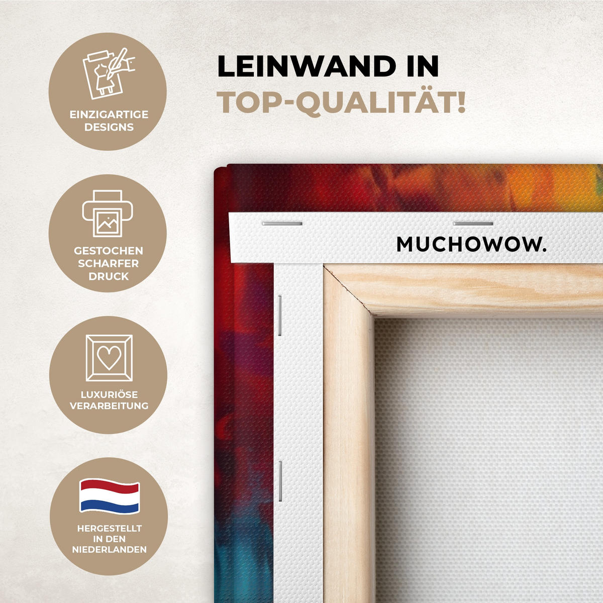 LEINWANDBILD Wein - Frau - Stimmungsvoll - Farbenfroh Wanddeko 40x60 cm - Bordeaux, Textil (40/60cm) - MuchoWow