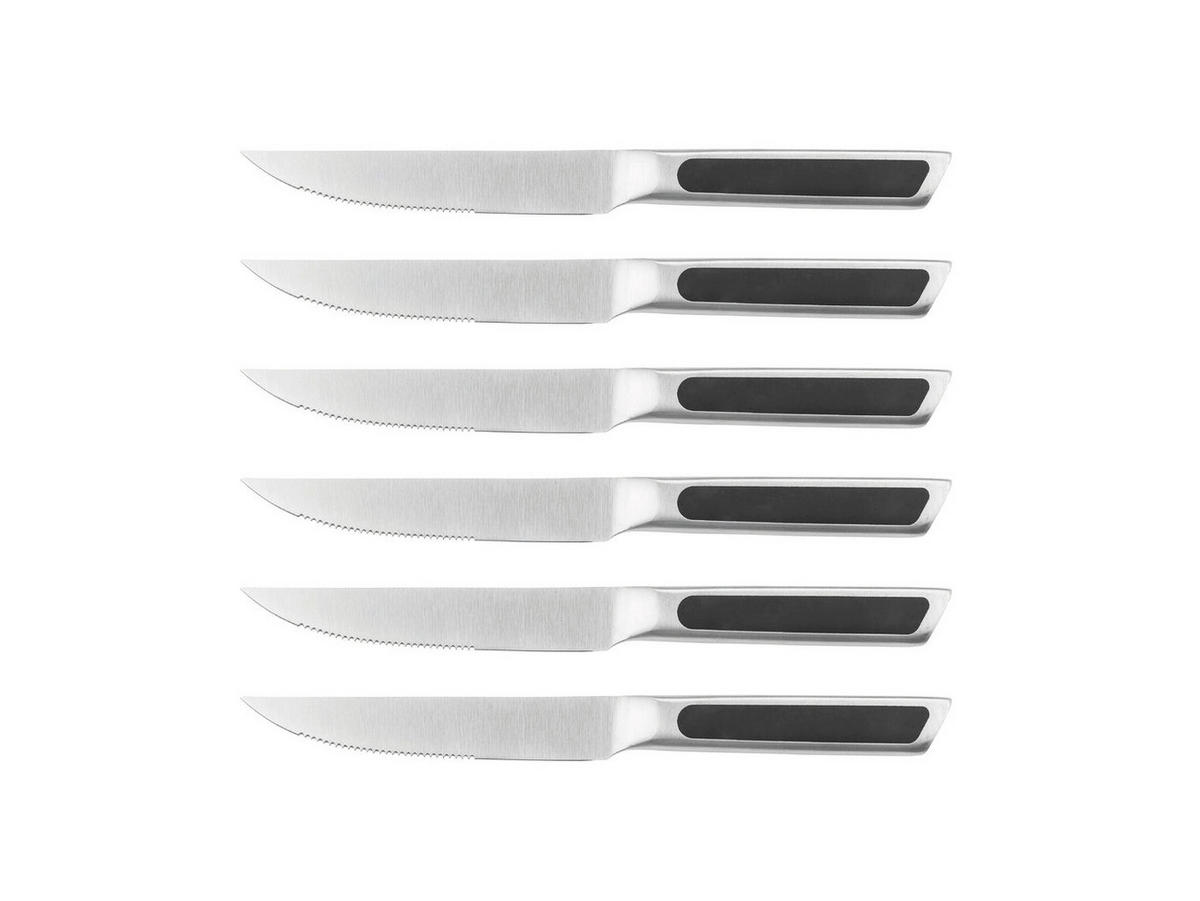 STEAKMESSER Loki - 6er-Set - Silberfarben, Metall (24cm) - Björn