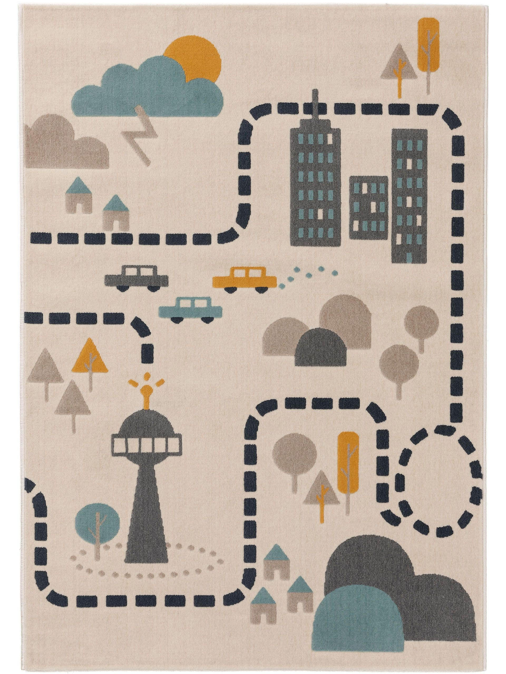KINDERTEPPICH Juno Beige 160x230 cm - Beige, Textil (160/230cm) - Lytte