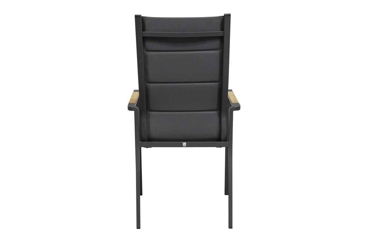 STAPELSTUHL New Jersey 68x57x108 cm, Metall, Anthrazit - Anthrazit, Metall (68/108/57cm) - dasmöbelwerk