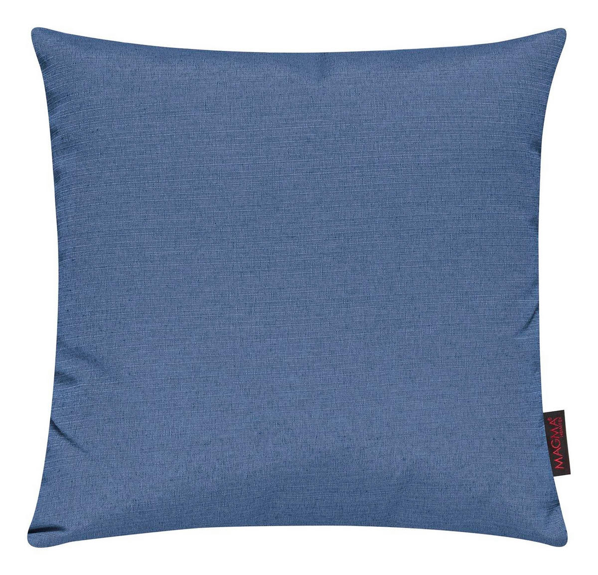 KISSENHÜLLE 2er Set Fino uni 50/50 cm - Blau, Textil (50/50cm) - Magma Heimtexx