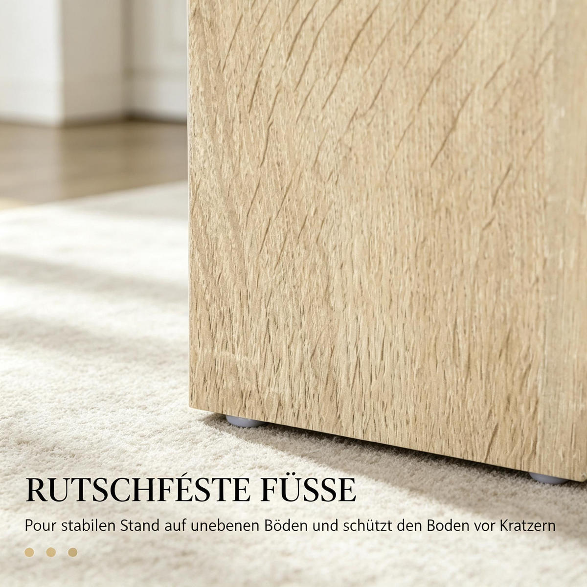 ESSTISCH 120/69/75 cm mit zentralem Design DE-39945 Eiche/Schwarz - Schwarz, Holzwerkstoff (69/120/75cm) - ComfortXL
