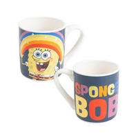 BECHER Spongebob Schwammkopf Rainbow Mehrfarbig 230 ml - Multicolor, Keramik (0.23L)
