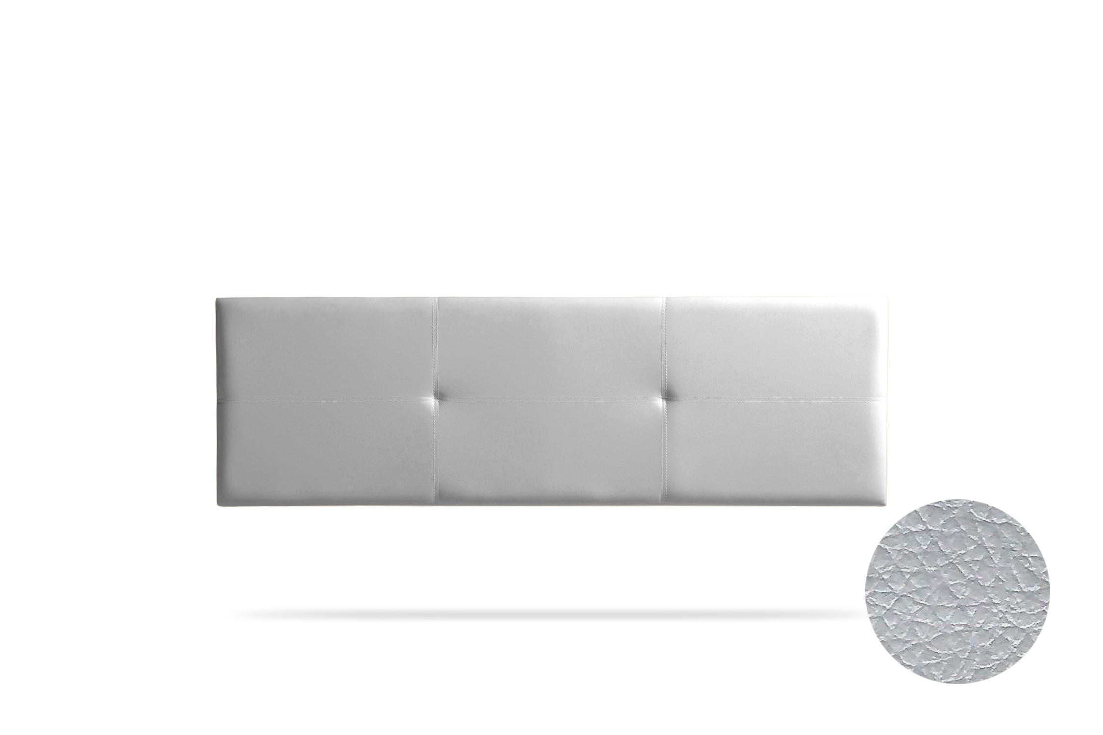 XXXLutz Kopfteil Silber 100x5x50 cm