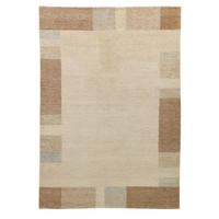 WOLLTEPPICH Terra 170x240 cm - Beige, Textil (170/240cm) - Natur Pur