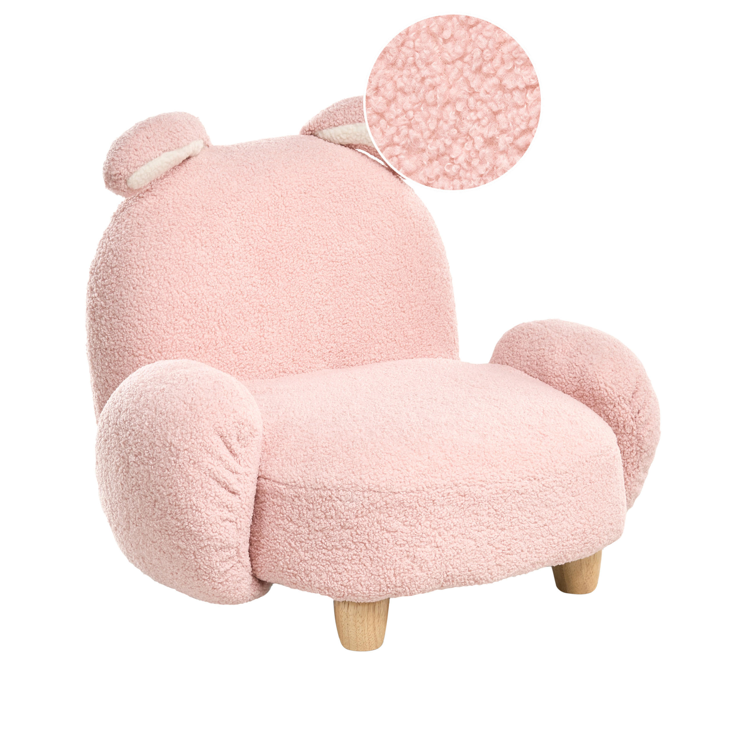 FOTOLIU PENTRU COPII roz pastel Kanna