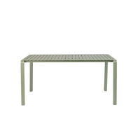 GARTENTISCH Vondel 168,5x87 cm Grün - Grün, Metall (168.5/87.2/75cm) - Zuiver