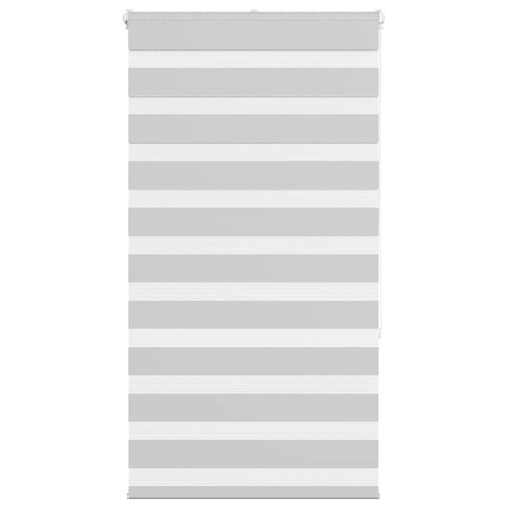 DOPPELROLLO 70/150 cm Stoffbreite 65,9 cm aus Polyester Hellgrau - Hellgrau, Textil (70/150cm) - vidaXL