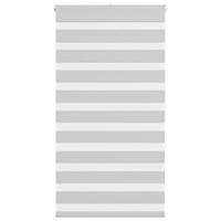 DOPPELROLLO 70/150 cm Stoffbreite 65,9 cm aus Polyester Hellgrau - Hellgrau, Textil (70/150cm) - vidaXL