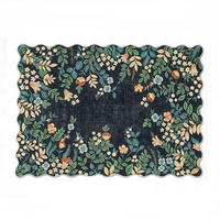 TEPPICH – 60 x 90 cm – Schwarz - Schwarz, Textil (60/90cm)