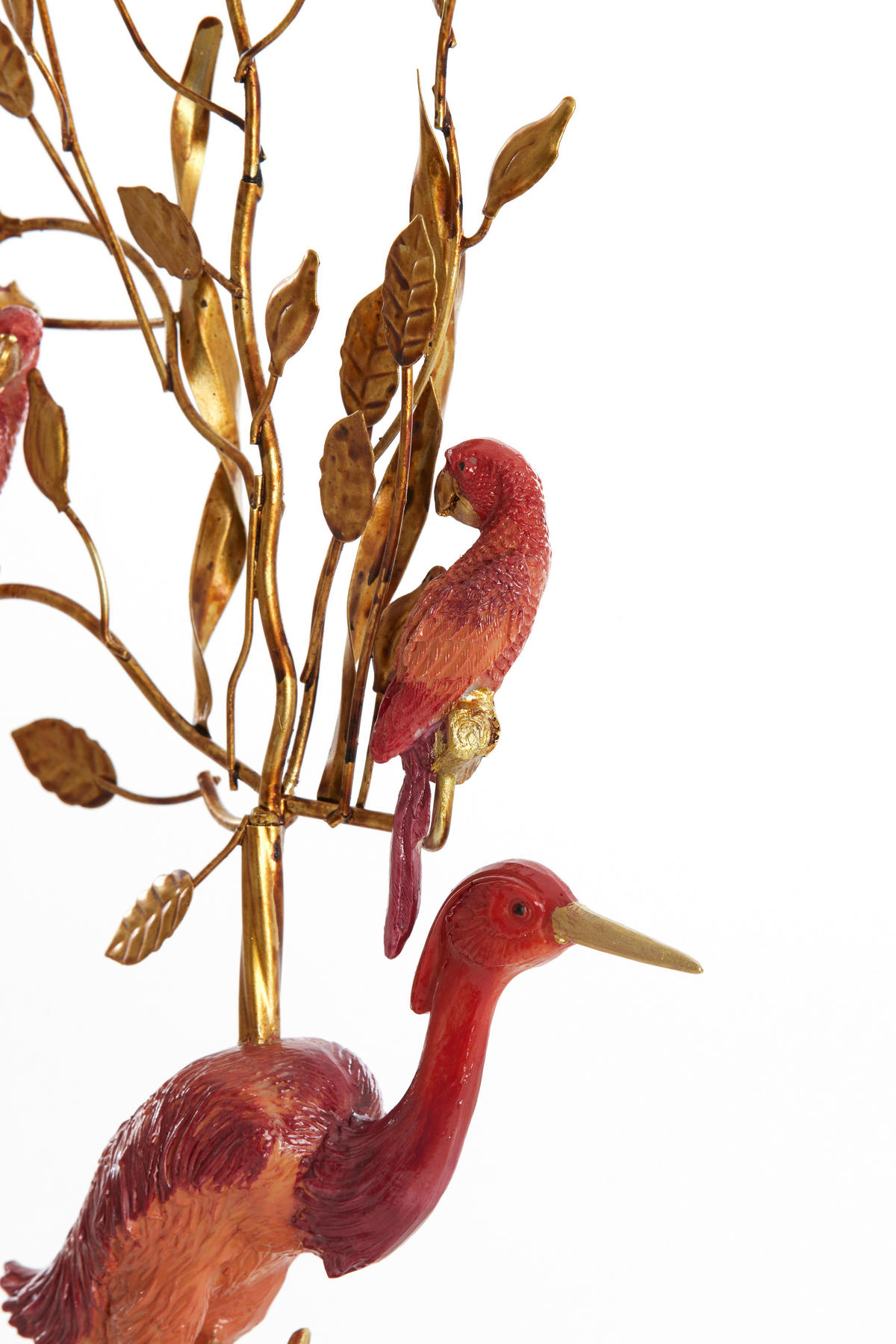 KERZENHALTER Heron Rot Ø22/44 cm - Rot, Metall (11/44/22cm) - Light & Living