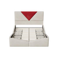 DOPPELBETT beige 140x190 stauraum-schubladen - Beige, Metall - SHOPENTRA