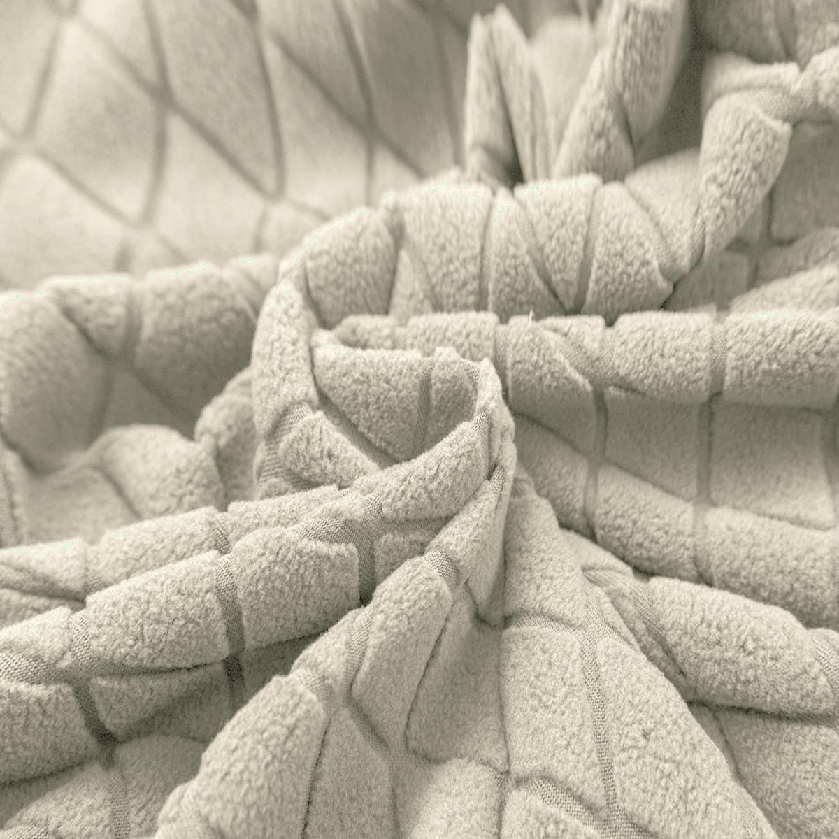 STUHLHUSSE Stretch Stuhlbezug 1 Stück - Beige, Textil (18/25cm) - Kaket