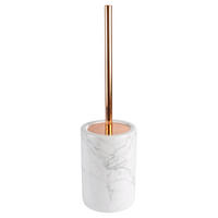 WC-BÜRSTE Keramik mit Marmor-Druck Marbre 42/12/12 cm - Weiß, Keramik (12/12/42cm) - Douceur d´intérieur