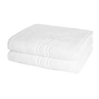 DUSCHTUCH Cashmere feeling 2er-Set - Weiß, Textil (50/100cm) - Ross
