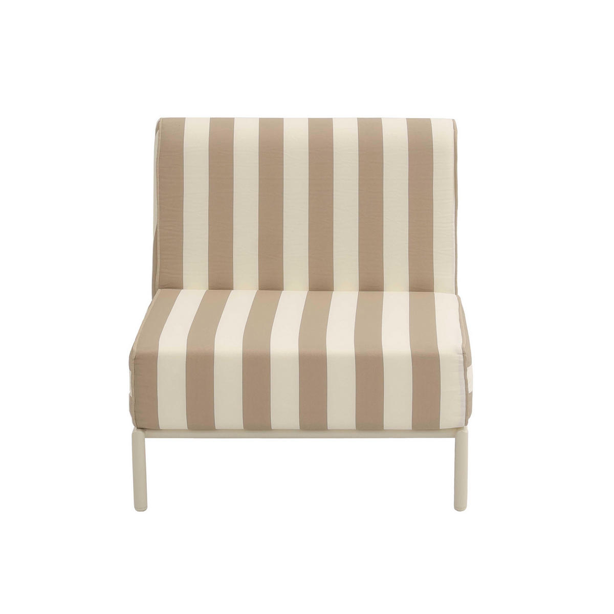 SESSEL, Beige - Beige, Textil (72/78/80cm) - Oviala