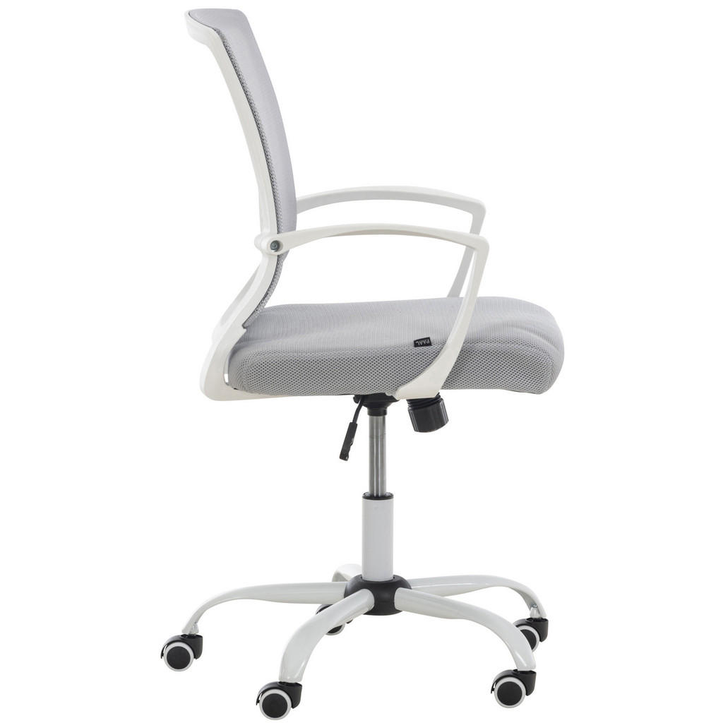 Thumbnail - TPFLiving Bürostuhl, Hellgrau, Textil, 59x104x56 cm, Arbeitszimmer, Bürostühle, Drehstühle