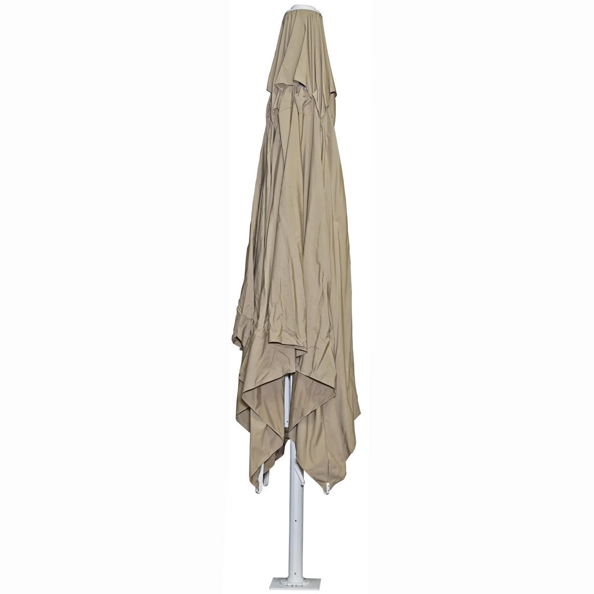 GASTRONOMIE-LUXUS-SONNENSCHIRM D20B Beige - Beige, Textil (500/500cm) - MCW