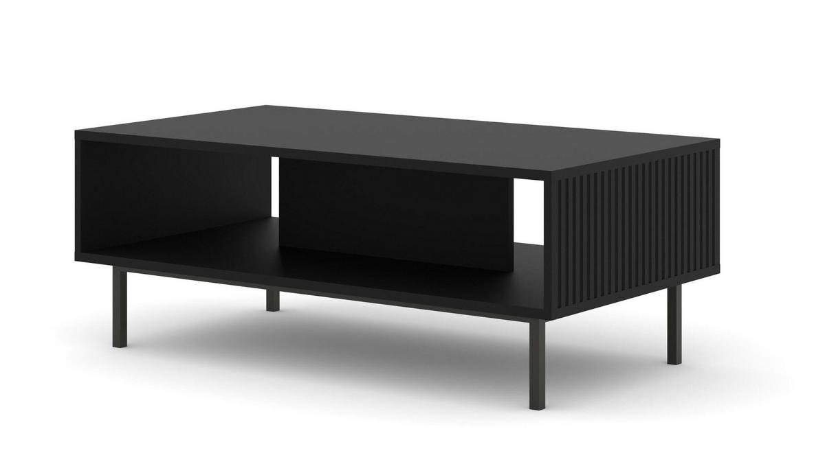 COUCHTISCH SCHWARZ - Schwarz, Holzwerkstoff (60/90/45cm) - FURNLUX