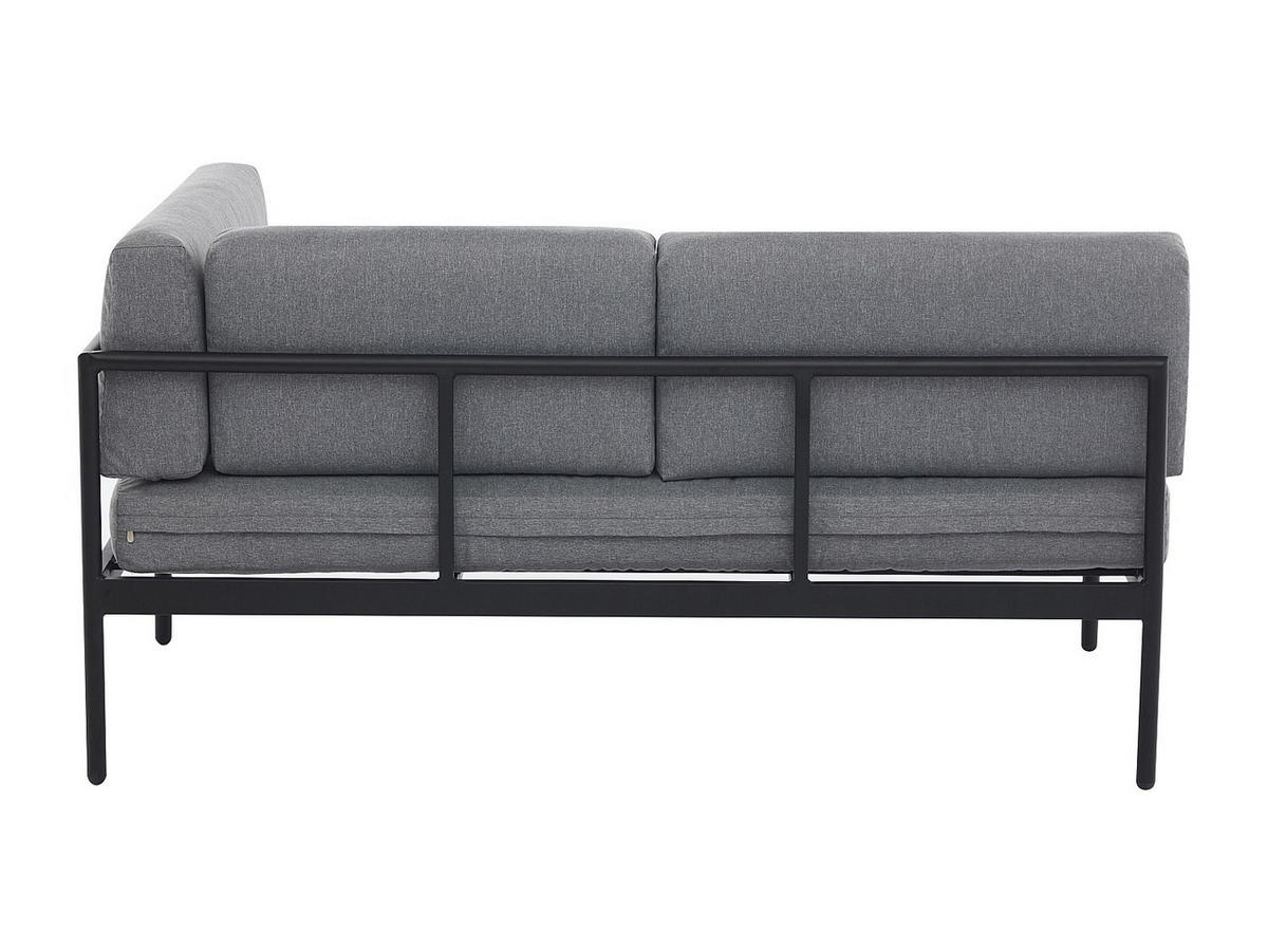 GARTENSITZGRUPPE im Set - 3 -Sitzer - Aluminium - naturfarben hell - GUIOMAR - Naturfarben, Metall - Vente-Unique