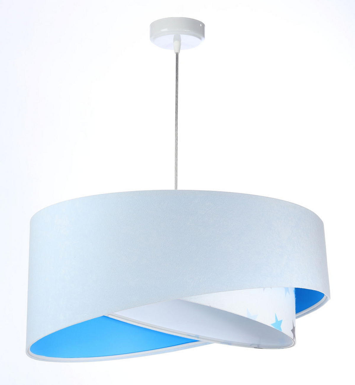 HÄNGELEUCHTE Blau 50/23 cm - Blau, Kunststoff (50/1/23cm) - ONZENO